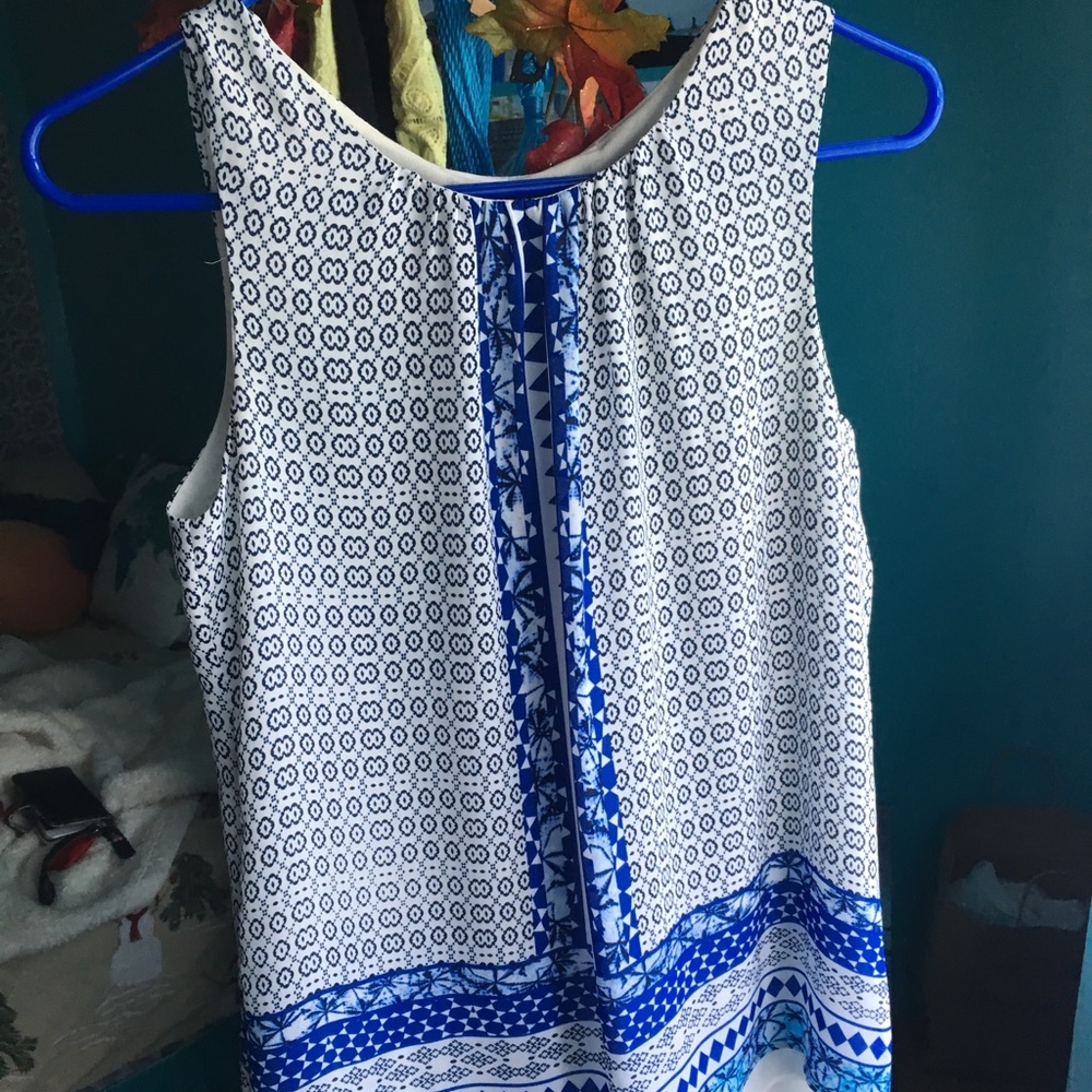 Rose & Olive Tank Top